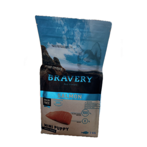 7 (2) BRAVERY SALMON MINI PUPPY 7KG