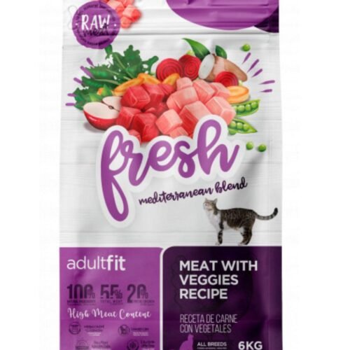 FRESH MEAT WITH VEGGIE RECIPE 6KG