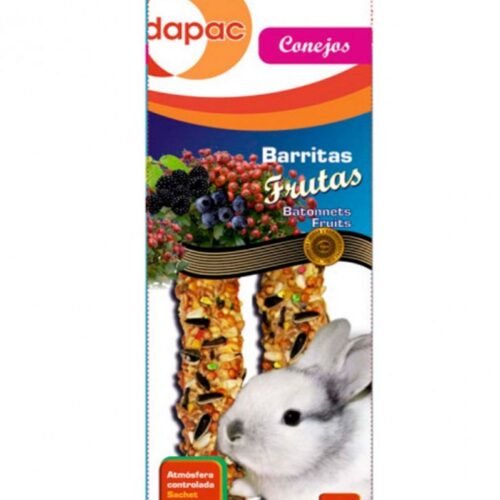 Los sticks para conejo de Dapac son un complemento alimenticio muy sano y que les aporta energía gracias a su composición con semillas de gran calidad.