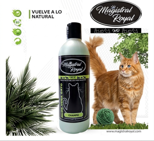 CHAMPÚ ALOE VERA GATO 500ML .