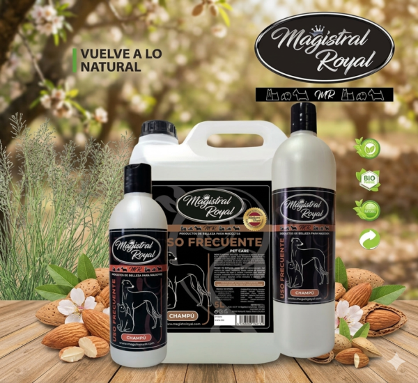 CHAMPÚ USO FRECUENTE PERROS Y GATOS MAGISTRAL ROYAL 5L.